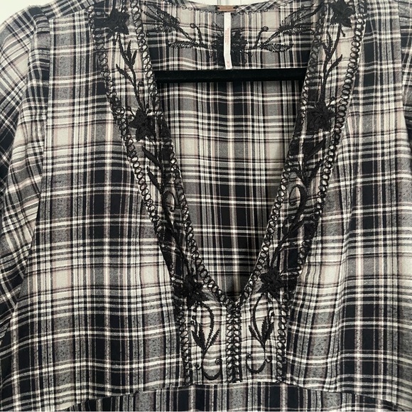 Free People Plaid Dress - Picture 4 of 6